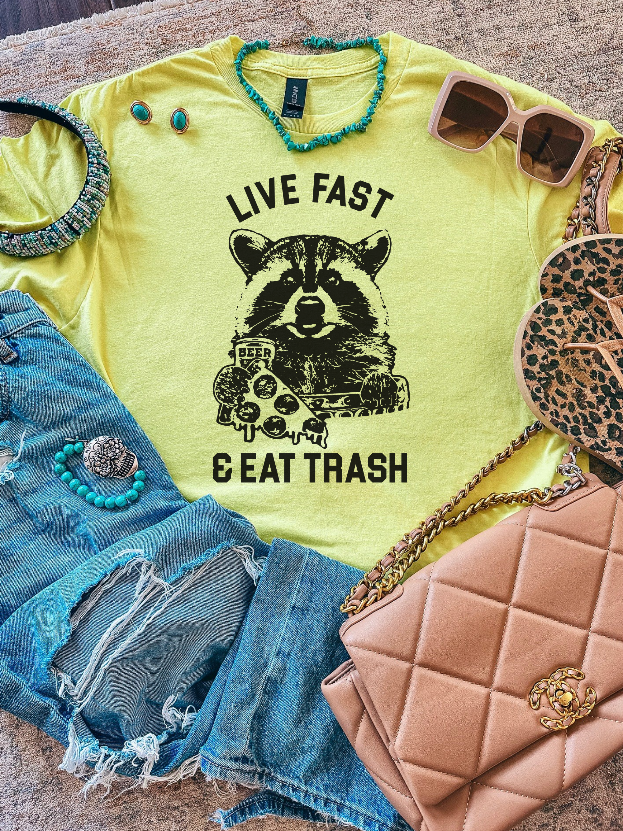 Live Fast! Eat Trash! | Pin