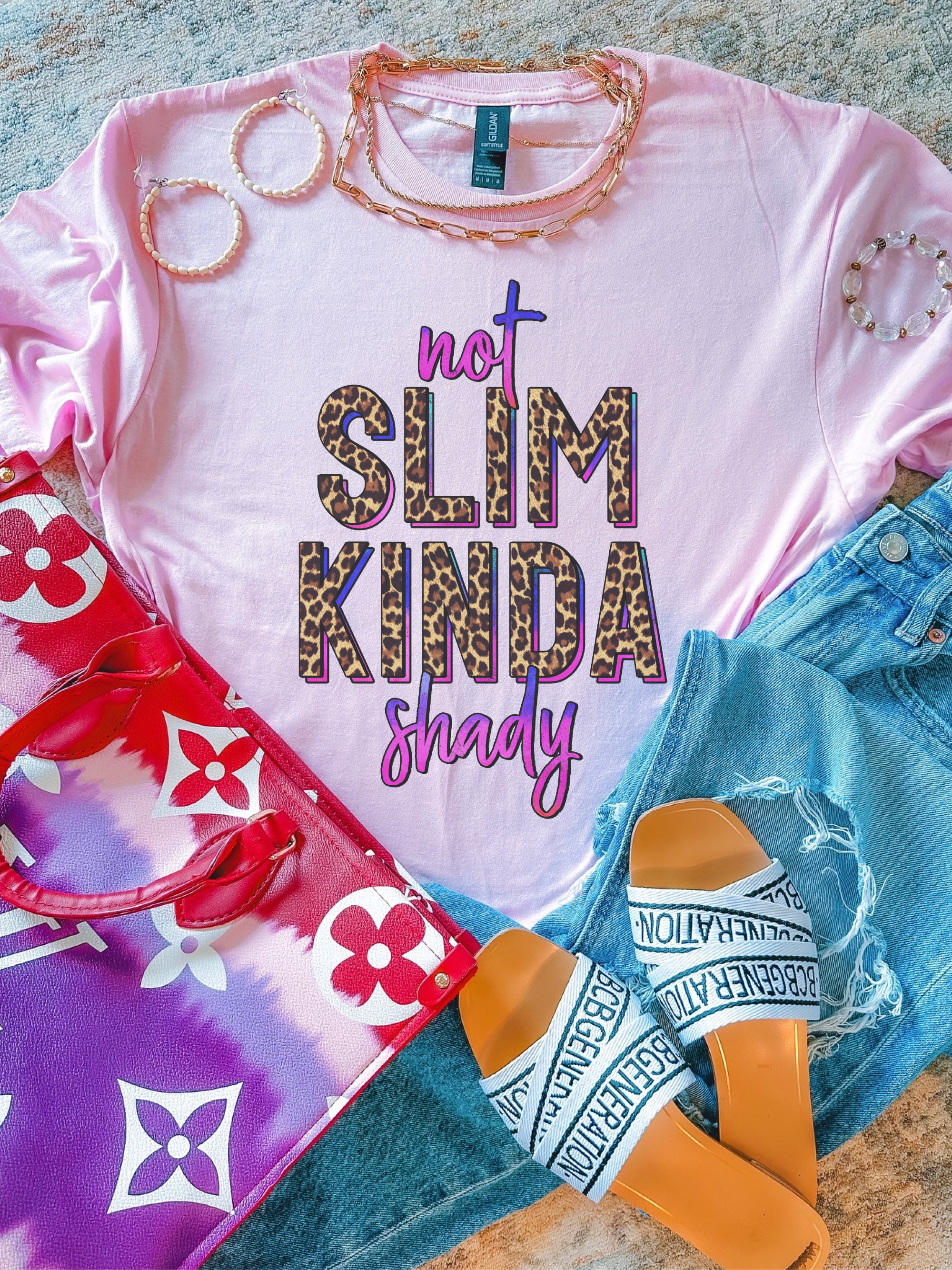 Not Slim Kinda Shady Shirt - Lelemoon
