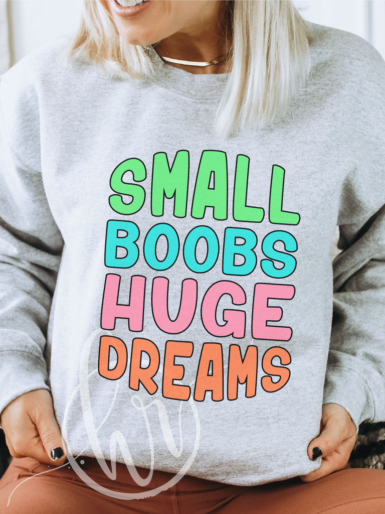 Small breasts T-Shirts, Unique Designs