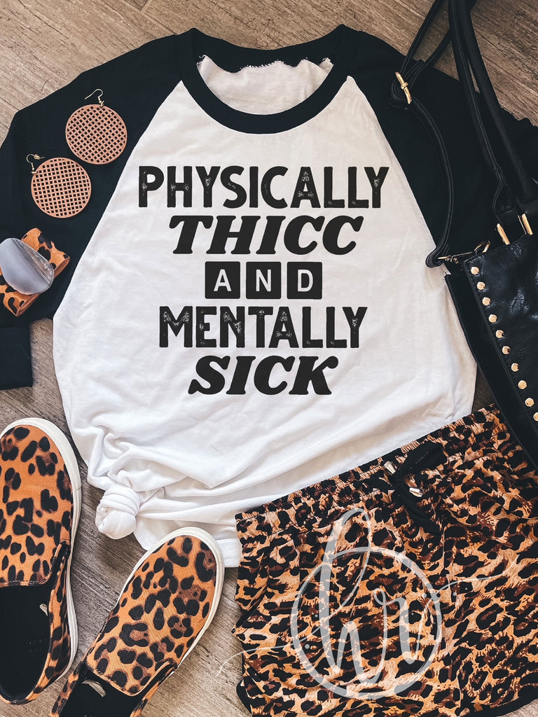 Physically Thicc And Mentally Sick – Hippie Runner