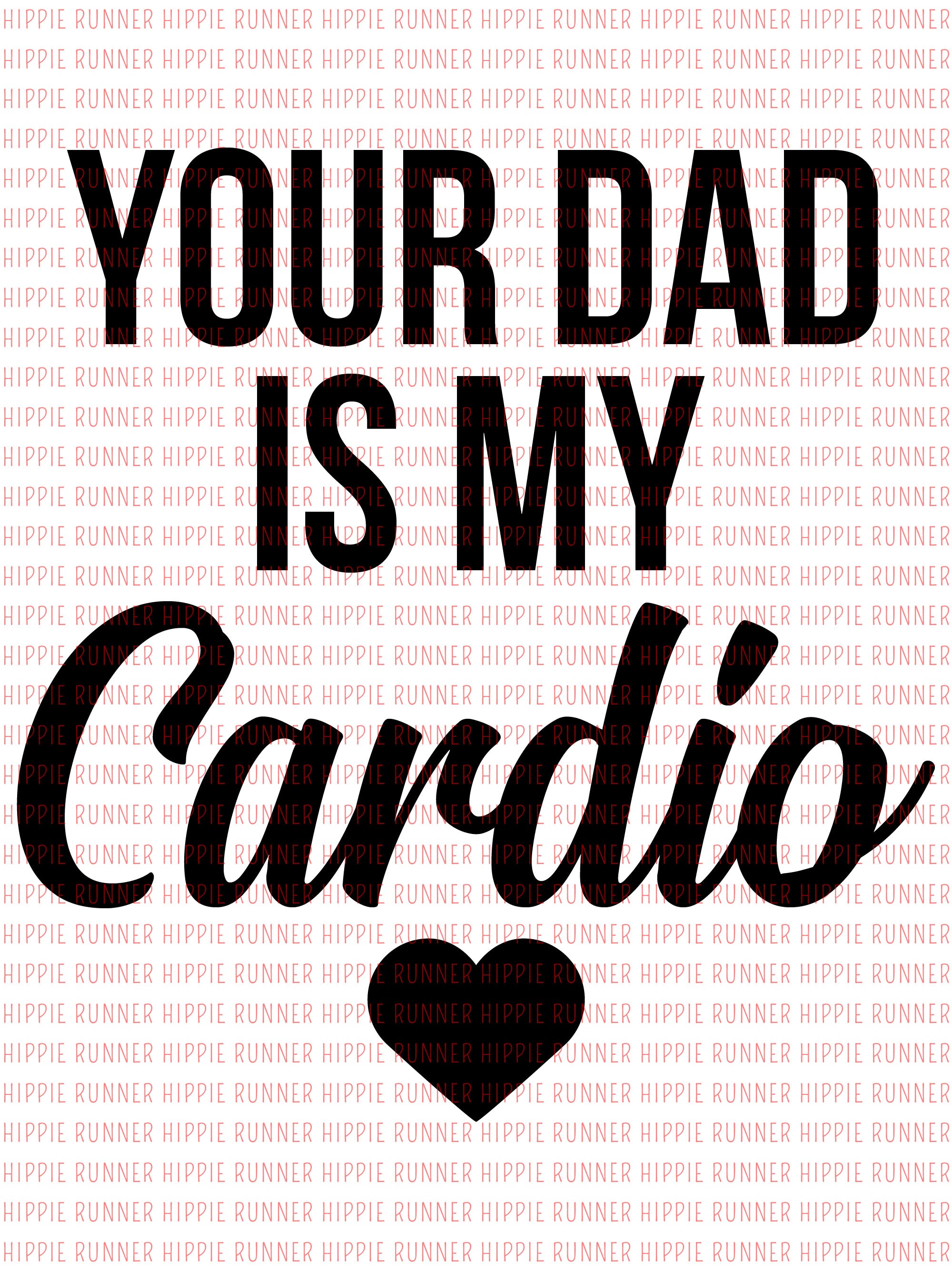 Débardeur Your Dad Is My Cardio - Style Y2K Années 2000 - T-shirt Slogan Humoristique